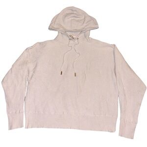 Philosophy Light Cream Hooded Sweatshirt